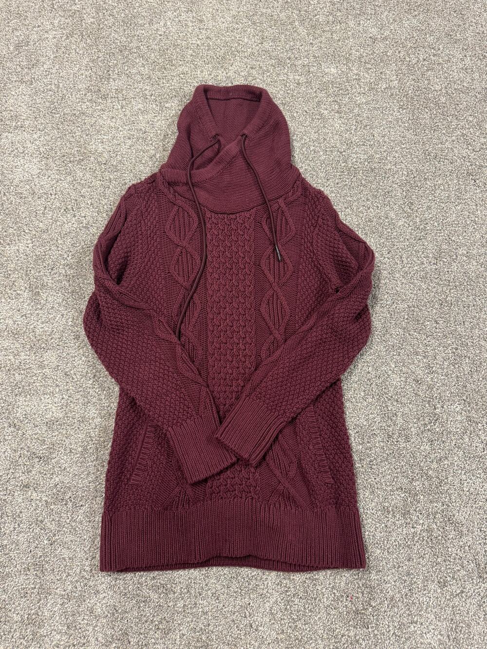 L.L. Bean Signature Women's Cable Knit Hooded Sweater